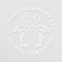 2 Flamingos Standing Library Book Name
