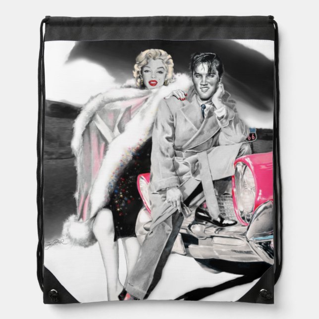 2 For The Road 2 Drawstring Bag (Front)