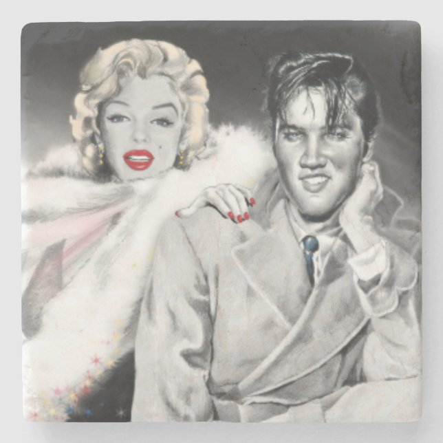 2 For The Road Stone Coaster (Front)