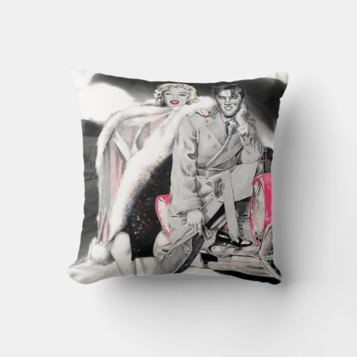 2 For The Road Throw Pillow