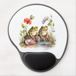 2 Frogs Gel Mouse Pad
