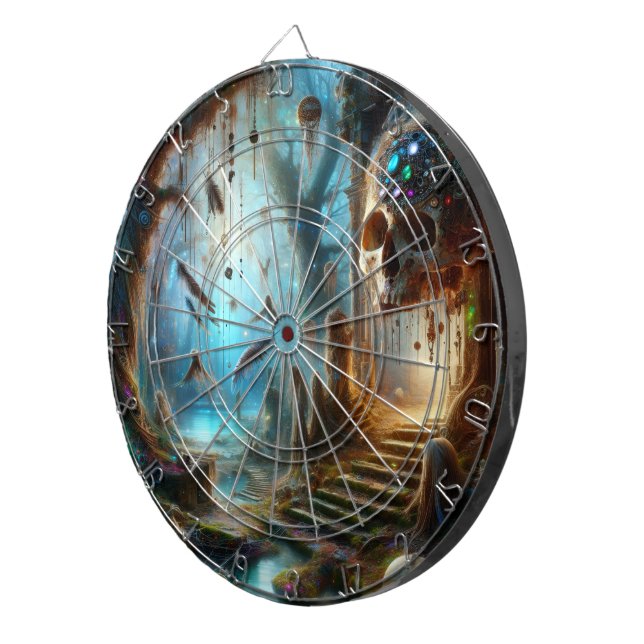 #2 Gothic Fun  Dart Board (Front Right)