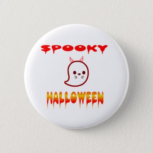 2Happy Halloween greetings of the spooky season Button