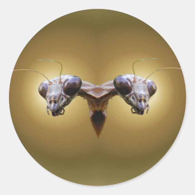 2 Head Mantis ~ sticker (Front)