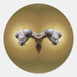 2 Head Mantis ~ sticker