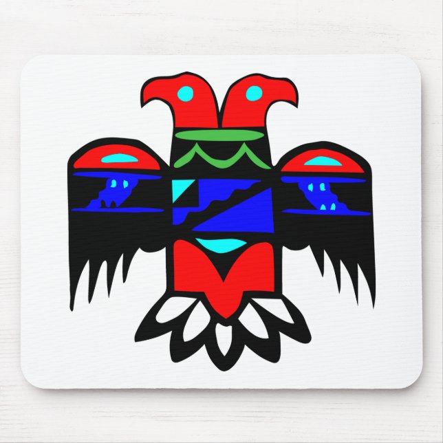 2 Head Thunderbird Mouse Pad (Front)