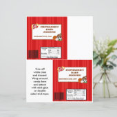 2 Hershey's Large Bar Wrapper All-Star Red (Standing Front)