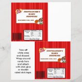 2 Hershey's Large Bar Wrapper All-Star Red (Front)