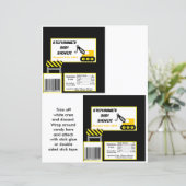 2 Hershey's Large Bar Wrapper Construction (Standing Front)