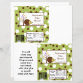 2 Hershey's Large Bar Wrapper Forest Friends (Front/Back)