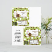 2 Hershey's Large Bar Wrapper Forest Friends (Standing Front)