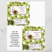 2 Hershey's Large Bar Wrapper Forest Friends (Front)