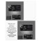 2 Hershey's Large Bar Wrapper Mis XV Silver