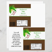 2 Hershey's Large Bar Wrapper Monkey Swing Jungle (Front/Back)