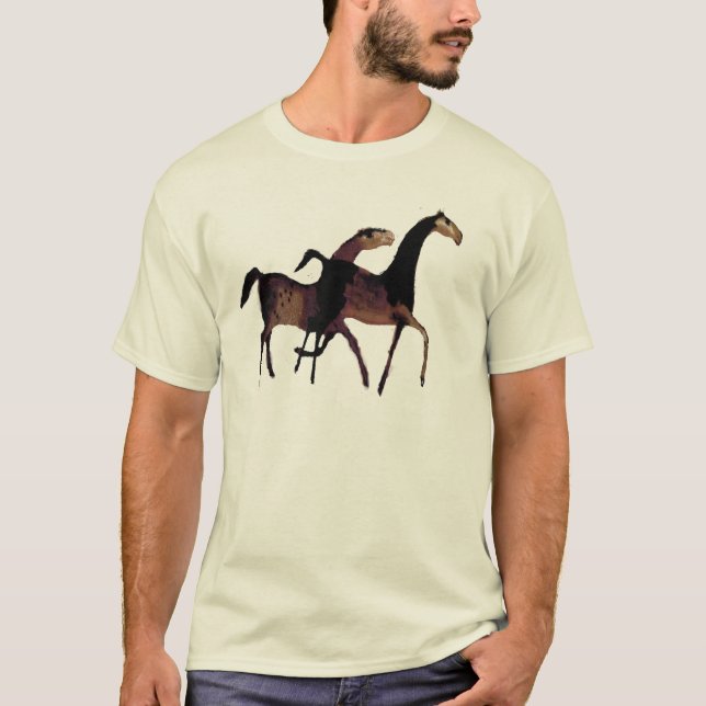 2 Horses T-Shirt (Front)