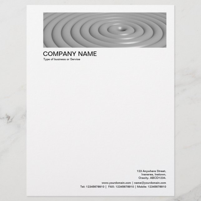2 in Header 1/2 In Border 1in L Margin - Rings Letterhead (Front)