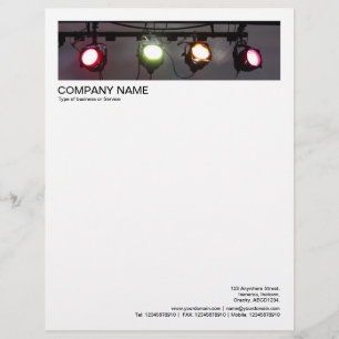 2 in Header 1/2 Inch Border - Lighting Rail Letterhead