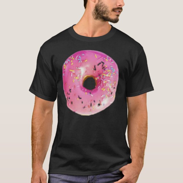 2 In The Pink 1 In the Stink Dirty Donut Funny Gif T-Shirt (Front)