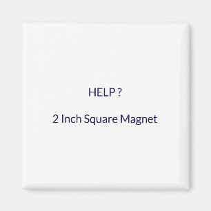 2 Inch Square Magnet