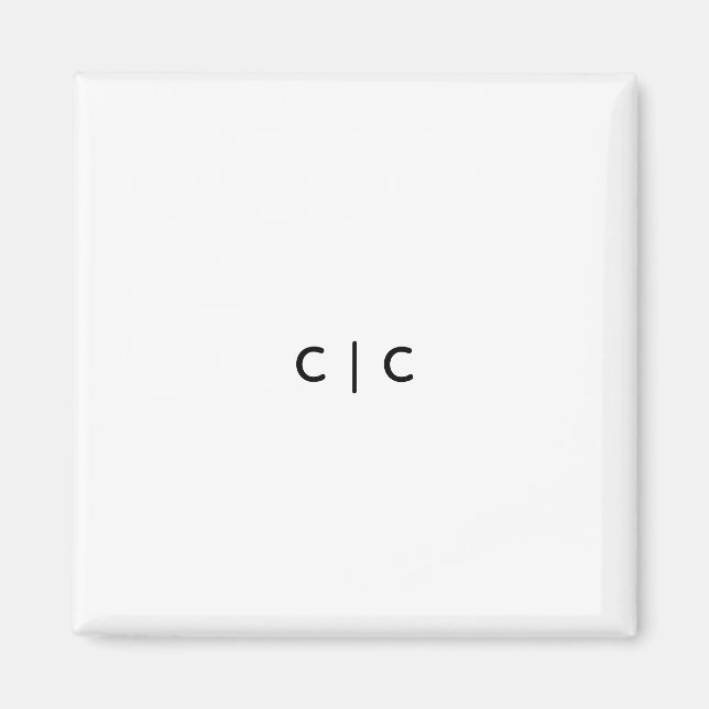2 Inch Square Magnet (Front)
