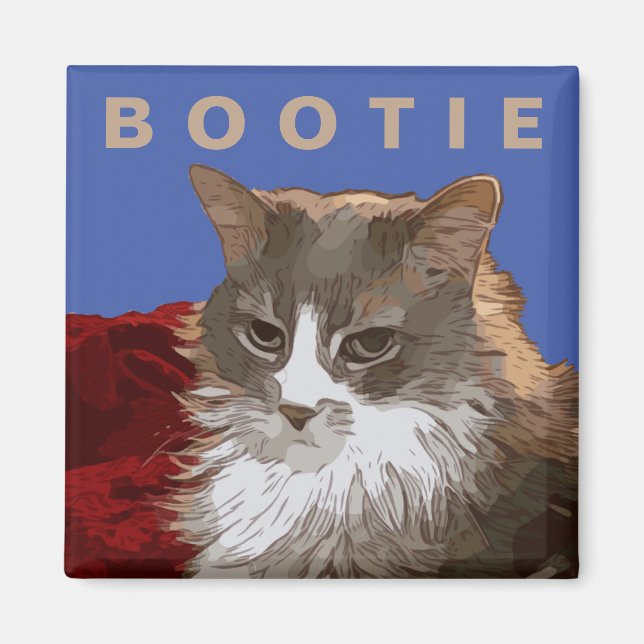 2 Inch Square Magnet (Front)