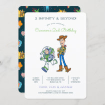 2 Infinity and Beyond Toy Story - 2nd Birthday Invitation