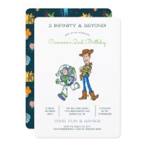 2 Infinity and Beyond Toy Story - 2nd Birthday Invitation