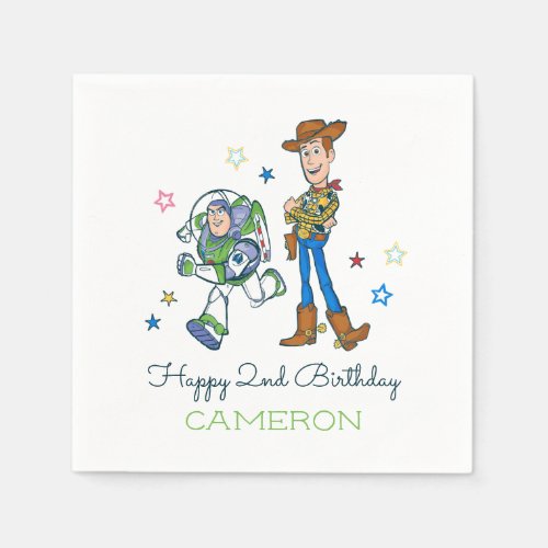 2 Infinity and Beyond Toy Story _ 2nd Birthday Napkins