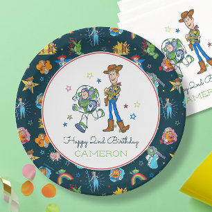 2 Infinity and Beyond Toy Story - 2nd Birthday Paper Plates
