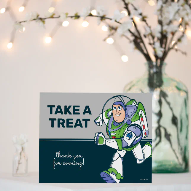 2 Infinity and Beyond Toy Story - Baby Shower Foam Board
