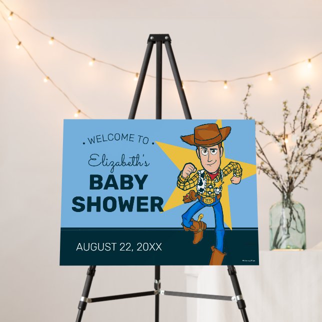 2 Infinity and Beyond Toy Story - Baby Shower Foam Board (In Situ (Stand))