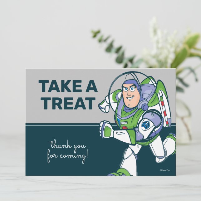 2 Infinity and Beyond Toy Story - Baby Shower Invitation (Standing Front)