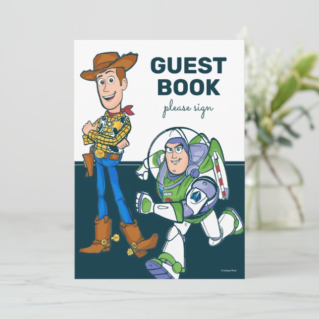 2 Infinity and Beyond Toy Story - Baby Shower Invitation (Standing Front)