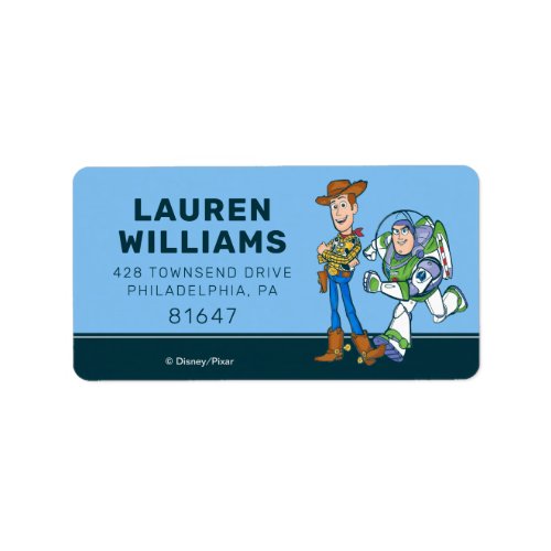 2 Infinity and Beyond Toy Story Baby Shower  Label