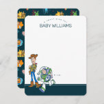 2 Infinity and Beyond Toy Story - Baby Shower Note Card