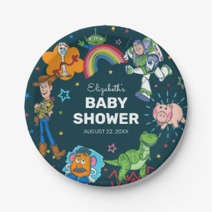 2 Infinity and Beyond Toy Story - Baby Shower Paper Plates