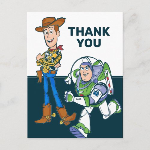 2 Infinity and Beyond Toy Story _ Baby Shower Postcard