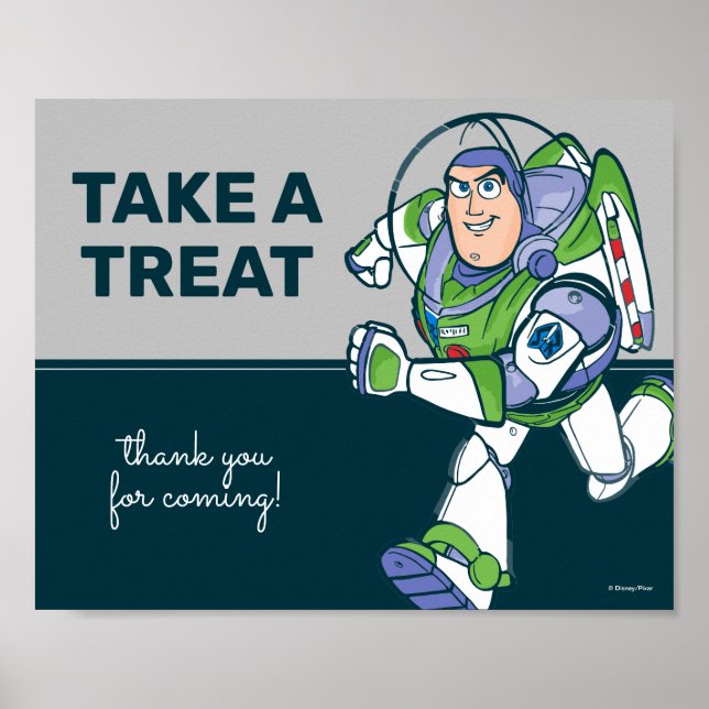 2 Infinity and Beyond Toy Story - Baby Shower Poster (Front)