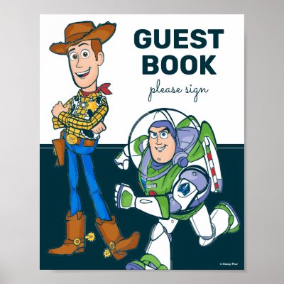 2 Infinity and Beyond Toy Story - Baby Shower Poster
