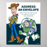 2 Infinity and Beyond Toy Story - Baby Shower Poster