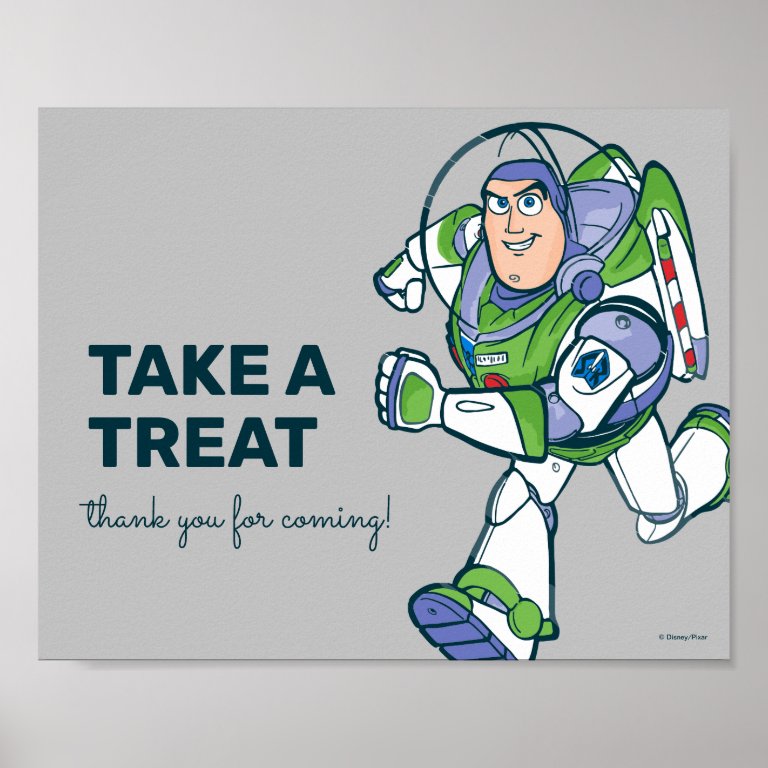 2 Infinity and Beyond Toy Story - Baby Shower                    Poster