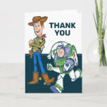 2 Infinity and Beyond Toy Story - Baby Shower Thank You Card