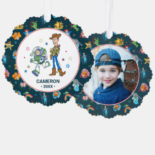 2 Infinity and Beyond Toy Story Ornament Card