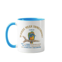 2 John 1:9 Christian Discernment Anti-Parrot 11oz