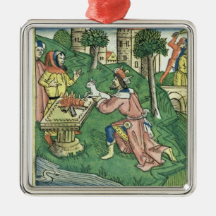 2 Kings 16 9-16 The people of Damascus are taken c Metal Ornament