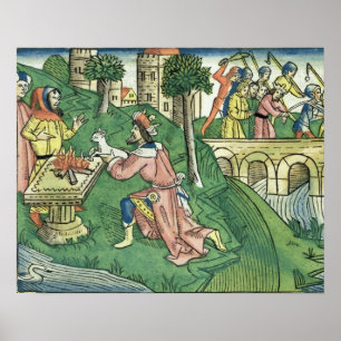 2 Kings 16 9-16 The people of Damascus are taken c Poster