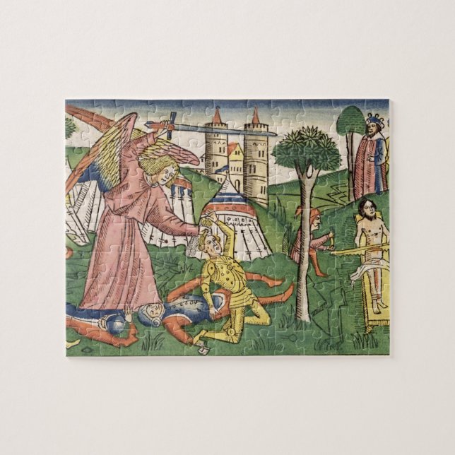 2 Kings 19 35-37 God's vengance on Assyria, from t Jigsaw Puzzle (Horizontal)