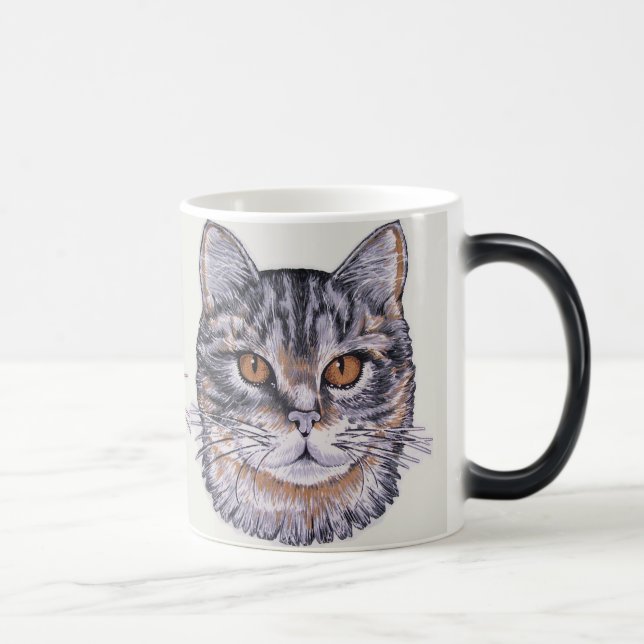 2 Kitty Cats Appears Like Magic Coffee Cup (Right)