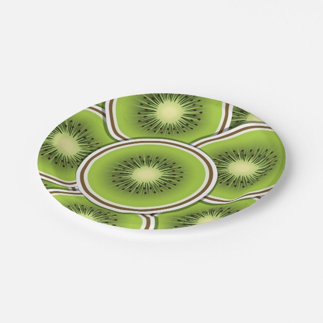 2 Kiwi Paper Plates (Angled)