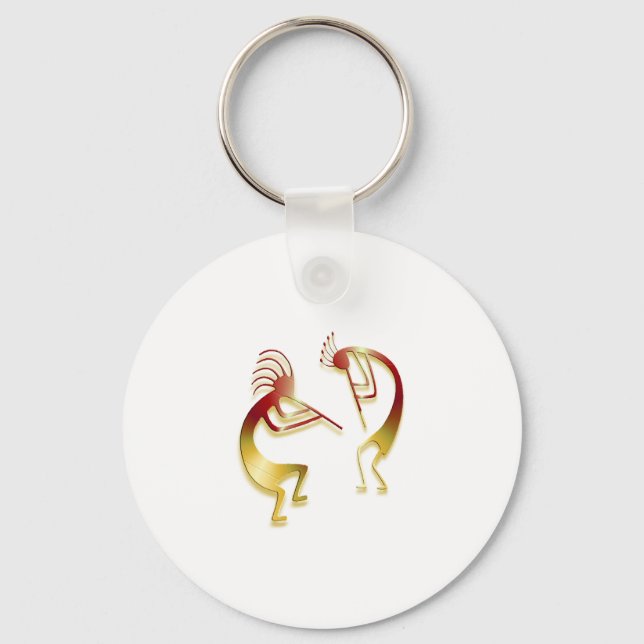 2 Kokopelli #40 Keychain (Front)